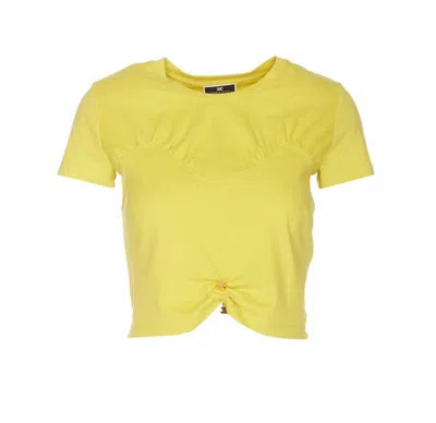 Elisabetta Franchi T-shirt In Yellow