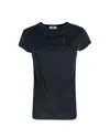Elisabetta Franchi T-shirt In Jersey Con Ricamo