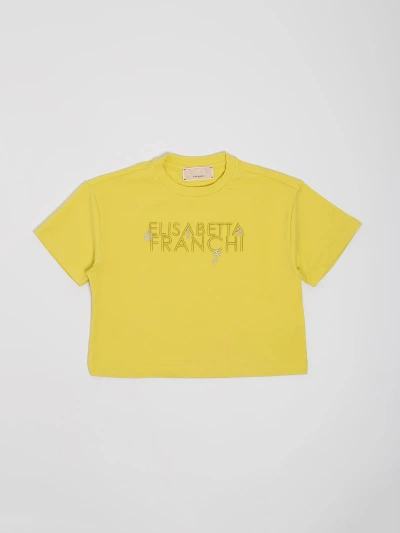 Elisabetta Franchi Kids' T-shirt T-shirt In Cedro