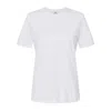 Elisabetta Franchi Jersey T-shirt With Embroidered Logo And Rhinestones In White