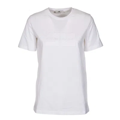 ELISABETTA FRANCHI T-SHIRT WOMAN ELISABETTA FRANCHI - MESH - WHITE