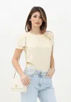 Elisabetta Franchi T-shirt Woman  Ma02851e2 Dc7 In Neutral