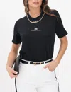 Elisabetta Franchi T-shirt Woman  Ma02856e2 110 In Black
