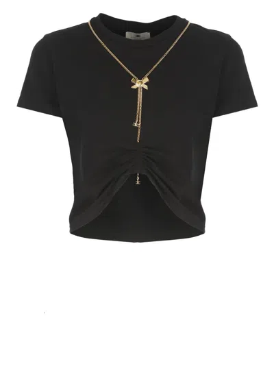 ELISABETTA FRANCHI ELISABETTA FRANCHI T-SHIRTS AND POLOS