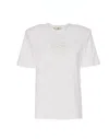 Elisabetta Franchi T-shirt In White