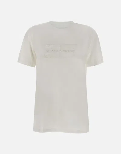 Elisabetta Franchi T-shirts And Polos In White