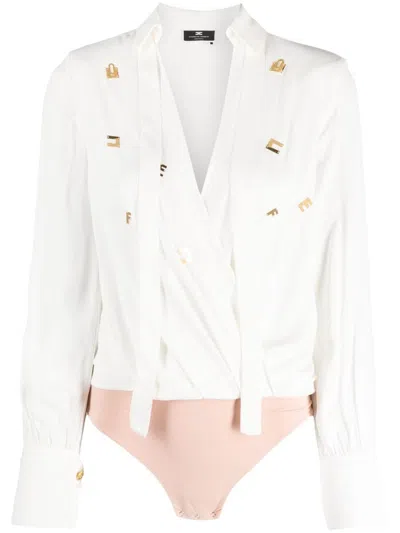 Elisabetta Franchi T-shirts & Tops In White