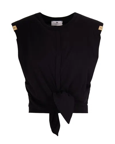 Elisabetta Franchi T-shirts In Black