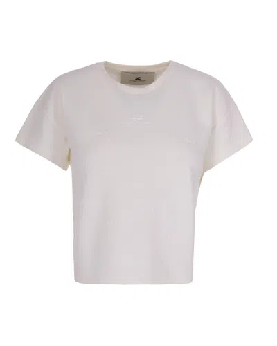 Elisabetta Franchi T-shirts In White
