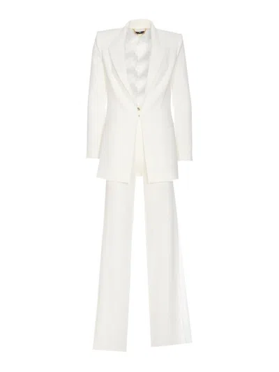 Elisabetta Franchi Jacket In White