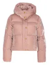 Elisabetta Franchi Tailored Jacket With Structured Shoulders In Pink