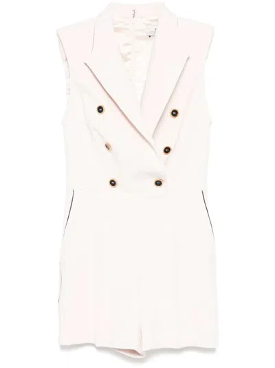 ELISABETTA FRANCHI ELISABETTA FRANCHI TAILORED JUMPSUIT WITH DECORATIVE BUTTONS