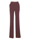 Elisabetta Franchi Tailored Straight Leg Trousers With Minimalist Design In Multi