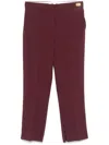 Elisabetta Franchi Tailored Trousers In Red