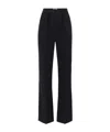 Elisabetta Franchi Straight-leg Tailored Trousers In Black