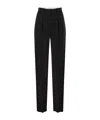 Elisabetta Franchi Tapered Trousers In Black