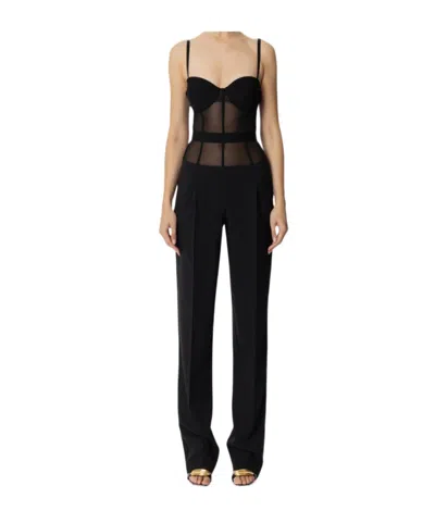 ELISABETTA FRANCHI CREPE JUMPSUIT