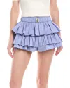 Elisabetta Franchi Tiered Ruffle Short