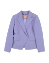 Elisabetta Franchi Toddler Girl Suit Jacket Lilac Size 4 Polyester In Purple