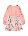 Elisabetta Franchi Toddler Girl Co-ord Pink Size 6 Polyester, Viscose In Pink