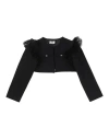 Elisabetta Franchi Toddler Girl Jacket Black Size 5 Polyamide, Elastane In Black