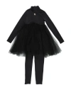 Elisabetta Franchi Toddler Girl Jumpsuit Black Size 4 Polyamide, Elastane In Black
