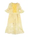 Elisabetta Franchi Jumpsuits In Yellow