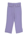 Elisabetta Franchi Toddler Girl Pants Light Purple Size 6 Polyester In Purple