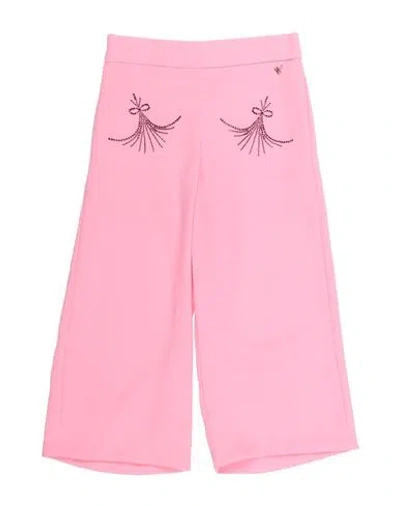 Elisabetta Franchi Babies'  Toddler Girl Pants Pink Size 6 Polyester
