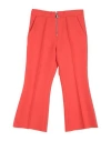 Elisabetta Franchi Toddler Girl Pants Red Size 6 Polyester, Elastane In Red
