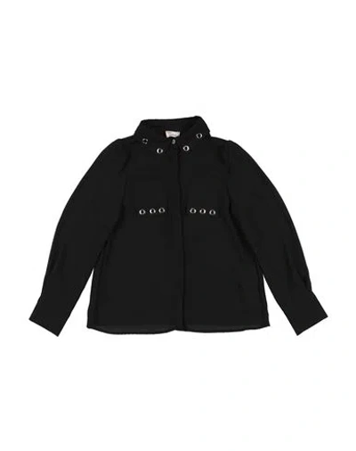 Elisabetta Franchi Babies'  Toddler Girl Shirt Black Size 6 Polyester