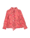 Elisabetta Franchi Toddler Girl Shirt Coral Size 6 Viscose In Red