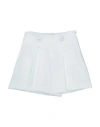 Elisabetta Franchi Babies'  Toddler Girl Shorts & Bermuda Shorts White Size 6 Polyester