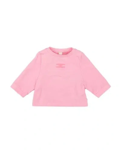Elisabetta Franchi Babies'  Toddler Girl Sweatshirt Pink Size 6 Cotton, Elastane