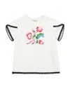 Elisabetta Franchi T-shirts In White