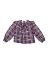 Elisabetta Franchi Toddler Girl Blouse Purple Size 6 Polyester In Purple