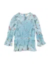 Elisabetta Franchi Toddler Girl Top Sky Blue Size 6 Viscose In Blue