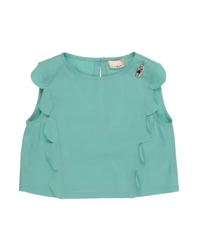 Elisabetta Franchi Babies'  Tops In Blue