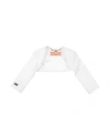 Elisabetta Franchi Toddler Girl Wrap Cardigans White Size 6 Polyester In White