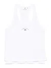 Elisabetta Franchi Logo-print Tank Top In White