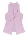 Elisabetta Franchi T-shirt  And Pink Pole