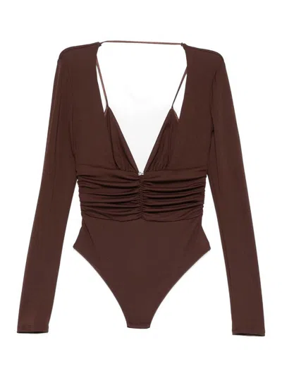 Elisabetta Franchi Body In Brown