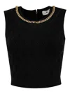 Elisabetta Franchi Top - Negro In Black