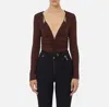 Elisabetta Franchi Top - Marrón In Brown