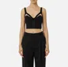 Elisabetta Franchi Top And Body Women  To03856e2 110 In Black