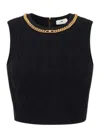 Elisabetta Franchi Top - Negro In Black