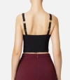 Elisabetta Franchi Balcony Top Tops Black In Black