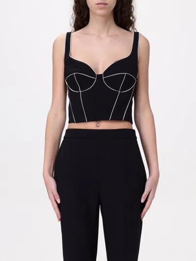 ELISABETTA FRANCHI TOP ELISABETTA FRANCHI WOMAN COLOR BLACK,G54058002