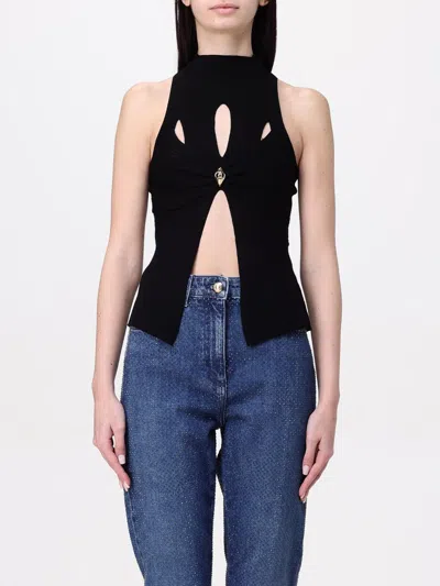 Elisabetta Franchi Top  Woman Color Black