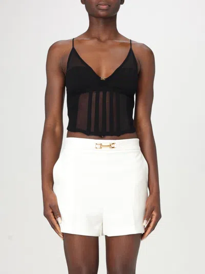 Elisabetta Franchi Top  Woman Color Black